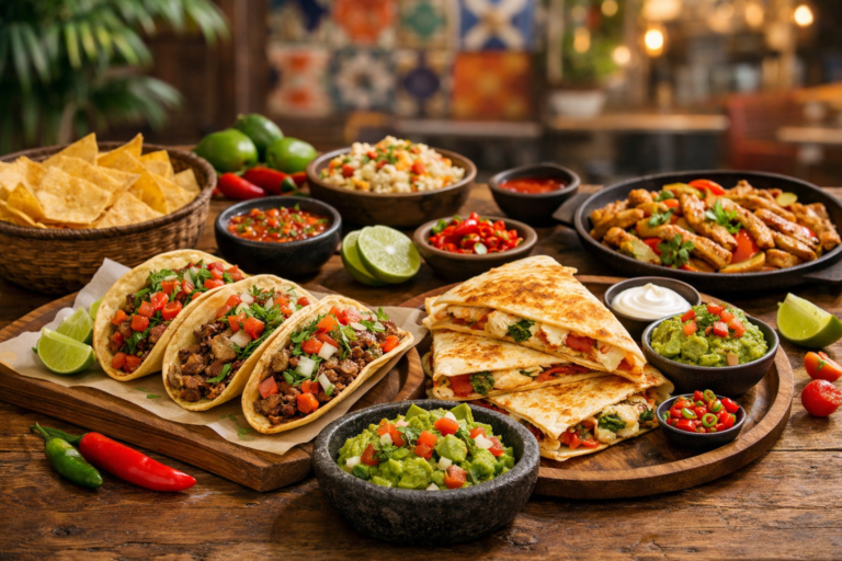 Najpopularniejsze dania kuchni meksykańskiej: tacos, quesadilla i więcej